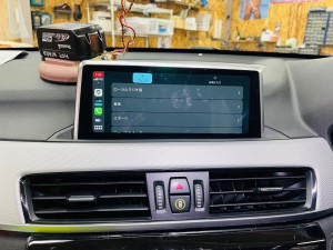BMW X1 X3 X5 X6 NBT CIC NBTEVO ID4 ID5 ID6 ワイヤレスCarPlay 後付けCarPlay CarPlayインターフェース　CarPlayモジュール　Apple CarPlay ミラーリング　ワイヤレスミラーリング　カープレイ　名古屋　HOT WIRED 大阪