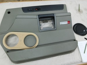 HUMMER H2 ドアスピーカー　ツイーター　スピーカー交換　ツイーター交換　カスタムカーオーディオ　アウターバッフル　ピラー埋込　Mercury Car Audio C62