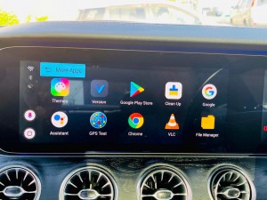 ベンツ CarPlay アンドロイドBOX ANDROID AI BOX メディアボックス VISIT 動画再生　動画アプリ　Netflix Youtube プライムビデオ  Amazon ミラーリング　NTG5.5 NTG6