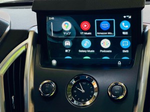 キャデラック　純正ナビ　後付けCarPlay ワイヤレスCarPlay ミラーリング SRX エスカレード　コルベット　カマロ　マスタング　GM アメ車　外部入力　Bluetooth 映像入力　Android Auto