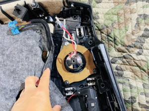 w205 ベンツ　cクラス　スピーカー交換　ドアスピーカー　ツイーター