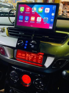 シトロエン　C3 C4 スピーカー交換　ツイーター交換　デッドニング　音質向上　カーオーディオ　カープレイ　CarPlay Bluetooth サブウーハー  DAP 外部入力 デジタル入力　iPhone スマホ　ミラーリング