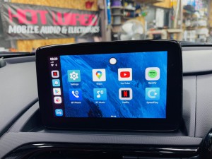 マツダ　マツコネ　CarPlay カープレイ　動画再生　アンドロイド　Youtube Netflix プライムビデオ  アンドロイドBOX 純正CarPlay