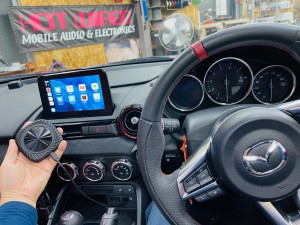 マツダ　マツコネ　CarPlay カープレイ　動画再生　アンドロイド　Youtube Netflix プライムビデオ  アンドロイドBOX VISIT メディアボックス 