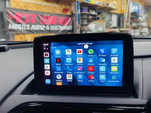 マツダ　マツコネ　CarPlay カープレイ　動画再生　アンドロイド　Youtube Netflix プライムビデオ アンドロイドBOX プレイストア
