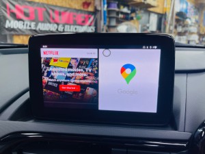 マツダ　マツコネ　CarPlay カープレイ　動画再生　アンドロイド　Youtube Netflix プライムビデオ アンドロイドBOX 純正カープレイ