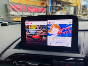 マツダ　マツコネ　CarPlay カープレイ　動画再生　アンドロイド　Youtube Netflix プライムビデオ アンドロイドBOX ネットフリックス
