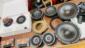 bmw mini スピーカー交換 ツイーター ウーハー デッドニング F60 F56 F54 Audible Physics Mercury Car Audio 名古屋　カーオーディオ専門店　ホットワイヤード