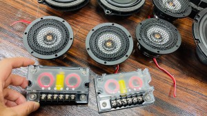 bmw mini スピーカー交換 ツイーター ウーハー デッドニング F60 F56 F54 Audible Physics Mercury Car Audio 名古屋　カーオーディオ専門店　ホットワイヤード