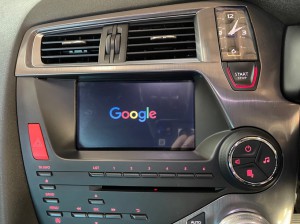 CITROEN DS5 シトロエン ナビ取付 ナビ交換 ゴリラ　アンドロイド　テスロイド　テスラナビ アンドロイドナビモニター　GOOGLE