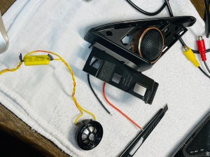 bmw ツイーター 交換 ハイパスフィルター　パッシブネットワーク　フィルムコンデンサー
