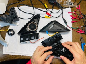 BMW マークレビンソン　ツイーター交換　コンデンサー　ハイパス　フィルター　ネットワーク DSP 音質向上　HOT WIRED