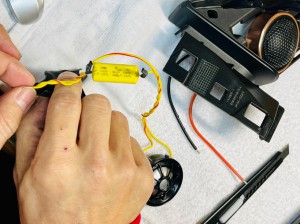 BMW マークレビンソン　ツイーター交換　コンデンサー　ハイパス　フィルター　ネットワーク DSP 音質向上　HOT WIRED