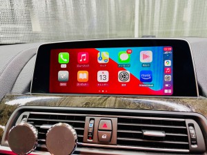BMW 640i 6シリーズ 5シリーズ 3シリーズ 7シリーズ 後付け　ワイヤレス　カープレイ　CarPlay ミラーリング　Android Auto 動画再生　Youtube