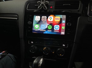 フォルクスワーゲン　純正ナビ　カープレイ  後付け　CarPlay インストール　有効化　コーディング　名古屋　ホットワイヤード