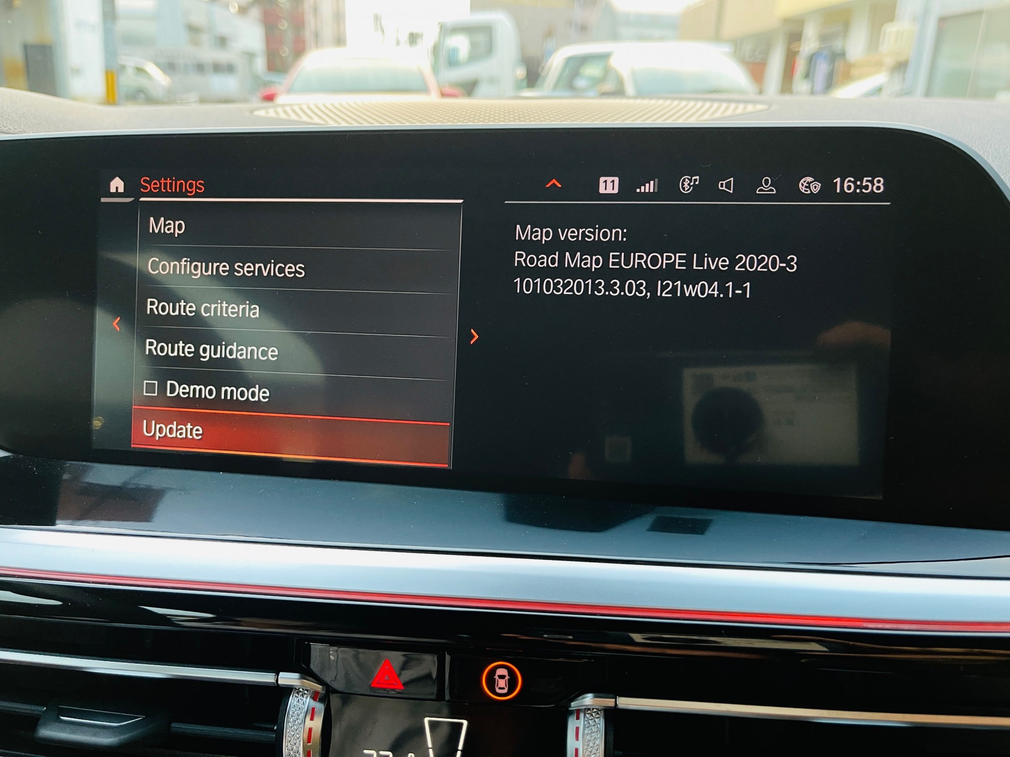 並行輸入 G29 BMW Z4 純正ナビの日本語化・日本地図インストールの施工のご紹介。　BMW NTG evo ID7 日本語書換