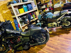 MTX ハーレー　スピーカー取付　オーディオ取付　HARLEY DAVIDSON ブルーツース　Bluetooth スピーカー　ワイヤレス　iPhone 名古屋　HOT WIRED バイクオーディオ