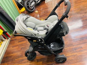 I-snug joie graco cittrek ベビーカー 3輪　チャイルドシート　ベビーシート　ストローラー　i-base isofix トラベルシステム バウンサー　合体　魔改造