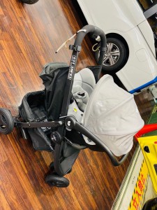 I-snug joie graco cittrek ベビーカー 3輪　チャイルドシート　ベビーシート　ストローラー　i-base isofix トラベルシステム バウンサー　合体　魔改造
