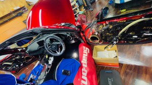 nd ロードスター rf rs 純正bose ボーズ スピーカー交換　ツイーター交換　ウーハー交換　デッドニング　音質改善　boseサウンド　boseシステム　ボーズサウンド　純正ボーズ　マツダ純正　名古屋　ホットワイヤード　ピラー埋め込み　ツイーター埋込　stp aero 位相　最適化