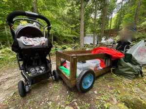 カーゴワゴン　キャンプ　BBQ 車載　ワゴン　ユーティリティー　ヒッチ　カーゴキャリア　カーゴラック アウトドア　キャリー　エアバギー　ヒッチメンバー　カングー　KANGOO 釣り