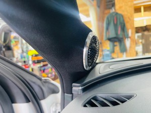 アウディ Audi A6 BOSE BANG&OLUFSEN A7 A8 A5 A4 Q7 ボーズ　バングアンドオルフセン　スピーカー交換　ツイーター交換　音質向上　音質改善　プレミアムカーオーディオ　名古屋　カーオーディオ専門　ホットワイヤード　ツイーター埋込　ピラー　張り替え　Mercury Car Audio