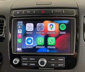 フォルクスワーゲン　ナビ　3G MIB ゴルフ　ティグアン　トゥーラン　トアレグ　純正ナビ　ワイヤレス　CarPlay カープレイ　ミラーリング　ユーチューブ　動画