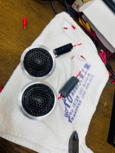 純正BOSE ボーズ スピーカー交換　ツイーター交換　BOSE対応 CX-5 CX-8 ND CX-3 CX-30 CX-60 MAZDA3 Mercury Car Audio ホットワイヤード　名古屋　HOT WIRED ツイーター埋込