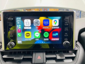 RAV4 ワイヤレス　CarPlay ミラーリング　ミラーリンク　ミラキャスト　ディスプレイオーディオ　トヨタ純正　Android Auto Youtube 動画再生　後付け　カープレイ　ホットワイヤード　光岡　バディ　BUDDY ROCKSTAR