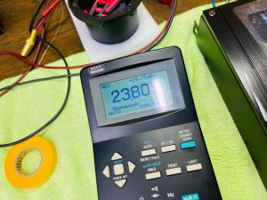 PRS-D800 D800 アンプ　パイオニア　パワーアンプ　ゲイン　ゲイン合わせ　ゲイン調整　D級アンプ　オシロスコープ　歪み　クリップ