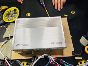 DSP610AB DSP内蔵アンプ　アンプ内蔵DSP ハイレゾ　オプティカル　Bluetooth5.1 ワイヤレス オールインワン ミューディメンション