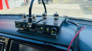 HOT WIRED お客様車両　優勝車両　コンテスト　カーオーディオ　名古屋　試聴会　デモカー　ハイレゾ　ハイエンド　マーキュリー　オーディブルフィジックス　HELXI DSP 真空管