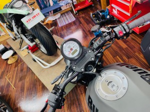 buell ビューエル　サイクロン m2 x1 xb12 xb9 s2 フロントフォーク　フォークオイル　フォークシール　オーバーホール　オイル交換　名古屋　ホットワイヤード