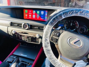 レクサス　CarPlay ワイヤレス　後付け　カープレイ　Android Auto ミラーリング　インターフェース　外部入力 aux  lexus gsf LS GS NX RX RC Youtube 動画　アプリ