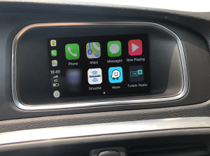 volvo ボルボ　ワイヤレス　CarPlay 後付け　インターフェース　ミラーリング　Android Auto XC60 V40 V60 S60 S80
