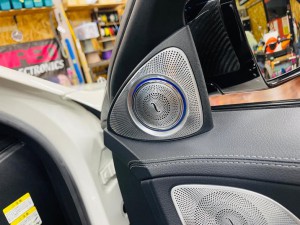 電動ローターリー　3Dツイーター　ブルメスター　後付け　ベンツ　Sクラス　W222