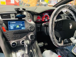Citroen シトロエン ds5 ナビ　カーナビ　ナビ交換　ゴリラ　ナビなし　denon アンドロイドナビ　バックモニター　ワイヤレス　Bluetooth 動画再生　Youtube アマゾン　グーグル　ナビ取付　モニター　名古屋　ホットワイヤード