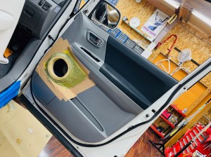 ノア　アウターバッフル　スピーカー交換　ツイーター　位相　イコライザー　音調整 dsp Mercury Car Audio c62 dsp8.4hd dsp内蔵　パワードウーハー アンプ内蔵　オールインワン　アウター製作　埋込　rta フェイズ　プラリティー　チェッカー　HOT WIRED 名古屋　造形
