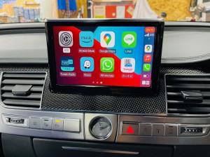 アウディ純正ナビ　AUDI 後付け　ワイヤレス　CarPlay カープレイ　Apple CarPlay ミラーリング Android Auto HDMI USB カメラ入力　映像入力　インターフェース　AV Youtube グーグルマップ　Bluetooth S8 A8 S7 A7 A6 A4 Q5 Q3 Q7 Q8 Q9 MMI 純正ナビ