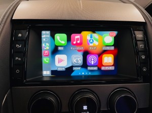 ジャガー　後付けCarPlay カープレイ　ワイヤレス　Android Auto ミラーリング カメラ入力　外部入力　フロントカメラ　iPhone Bluetooth Wi-Fi ジャガー純正　純正ナビ　JAGUAR F-TYPE グーグルマップ　ライン　ヤフーカーナビ　Youtube ユーチューブ