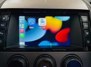 ジャガー　後付けCarPlay カープレイ　ワイヤレス　Android Auto ミラーリング カメラ入力　外部入力　フロントカメラ　iPhone Bluetooth Wi-Fi ジャガー純正　純正ナビ　JAGUAR F-TYPE グーグルマップ　ライン　ヤフーカーナビ　Youtube ユーチューブ