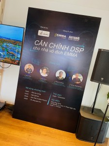 ベトナム　EMMA VIETNAM HO CHI MINH Audible Physics SAIGON サイゴン　カーオーディオ　コンテスト　技術セミナー DSPの使い方　音調整　サウンドチューニング　セミナー