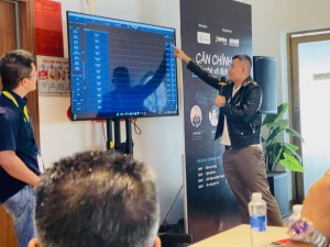 ベトナム　EMMA VIETNAM HO CHI MINH Audible Physics SAIGON サイゴン　カーオーディオ　コンテスト　技術セミナー DSPの使い方　音調整　サウンドチューニング　セミナー