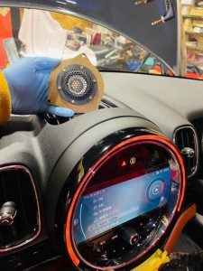 bmw,mini,harman,ミニ,純正ナビ,センタースピーカー, スピーカー交換,ツイーター,後付けCarPlay,ミラーリング,ワイヤレス,Audible Physics,ram2,2インチ,3インチ,フルレンジスピーカー,80mm,70mm,50mm,Mercury Car Audio,HOT WIRED,f54,f56,f57,f60,r60