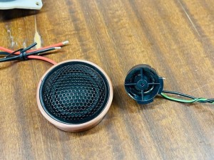 Vクラス BENZ ベンツ　スピーカー交換　ツイーター　ドアスピーカー　音質向上　サイバーナビ　Mercury Car Audio HOT WIRED