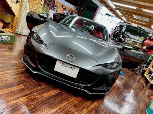 NDロードスター NDRF ロードスターRF スピーカー交換 ツイーター　純正ボーズ　BOSE ボーズサウンド　ボーズシステム　音質向上　デッドニング　調音施工