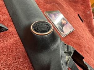 NDロードスター NDRF ロードスターRF スピーカー交換 ツイーター交換　ツイーター埋込　埋込加工　純正ボーズ　BOSE ボーズサウンド　ボーズシステム　音質向上　デッドニング　調音施工　Mercury Car Audio ホットワイヤード　名古屋