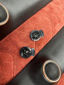NDロードスター NDRF ロードスターRF スピーカー交換 ツイーター　純正ボーズ　BOSE ボーズサウンド　ボーズシステム　音質向上　デッドニング　調音施工　Mercury Car Audio ホットワイヤード　名古屋