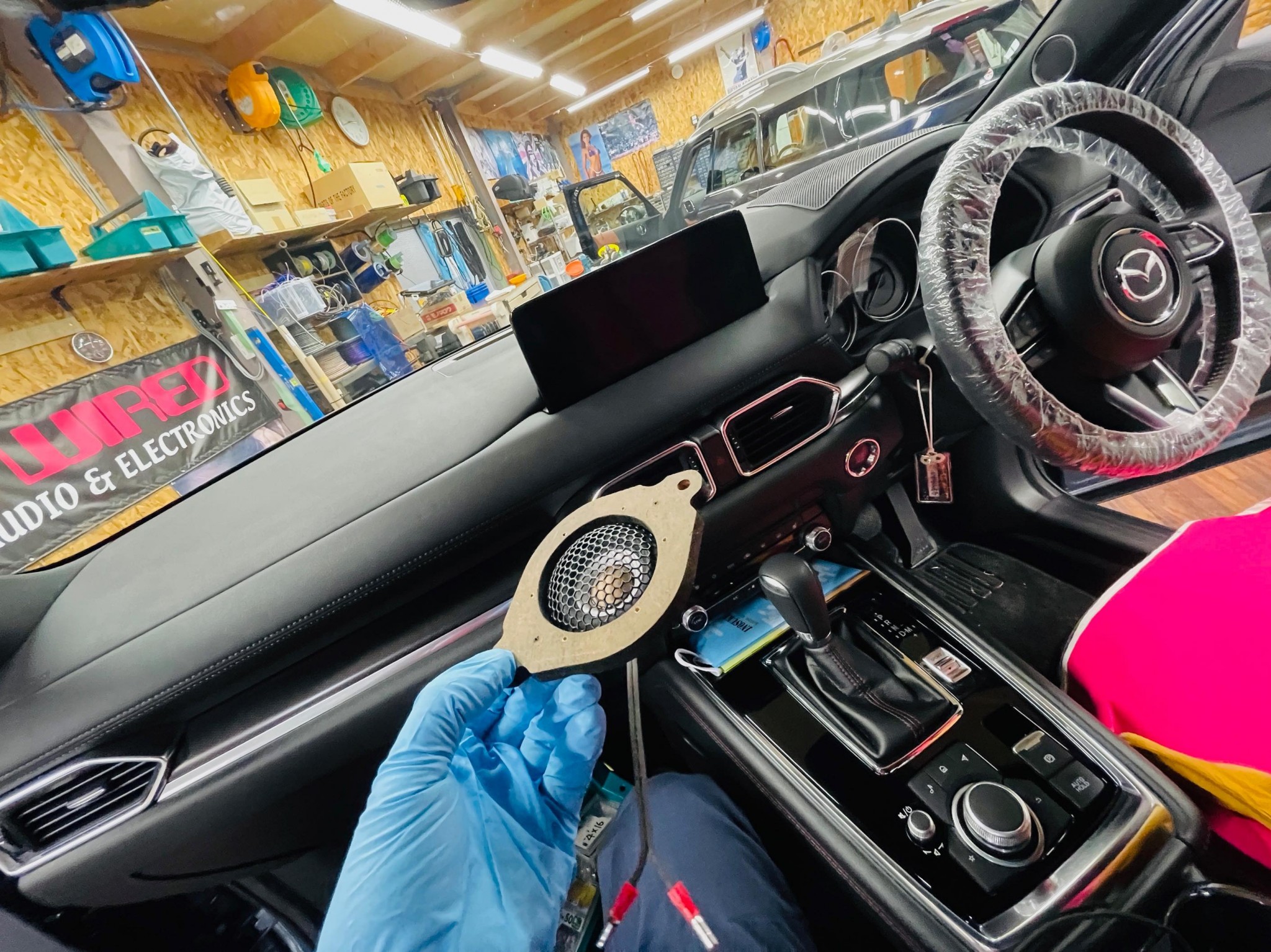 CX-8 オーナー必見！　マツダ純正BOSEサウンド 最もコスパの良い音質向上の方法：センタースピーカーのアップグレードの方法