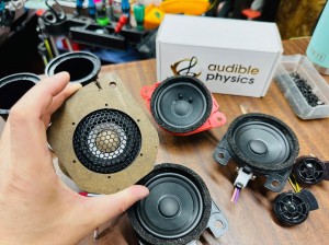 CX-60 マツダ純正 BOSE スピーカー交換　音質向上　センタースピーカー　ドアスピーカー　スコーカー　ミッドレンジ　ミッドベース　ツイーター　純正BOSE 純正ボーズ　Audible Physics Mercury Car Audio RAM2 70mm 80mm 2インチ 2.5インチ 3インチ　名古屋　ホットワイヤード　音調整　デッドニング　調音